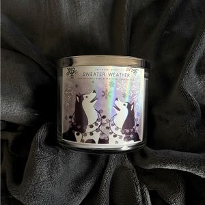 Sweater Weather - Bath & Body Works Candle